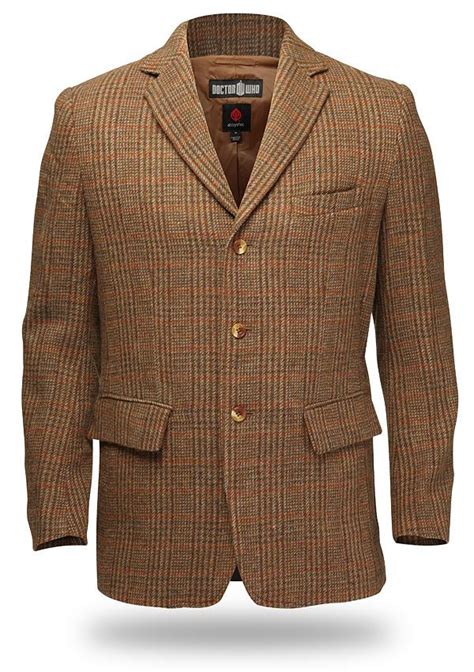 dr who tweed jacket replica|the 11th doctor jacket.